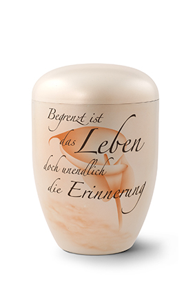 Urne handbemalt