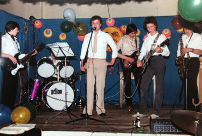 Anfänge im Musikbusiness mit der Band Transceive 1979/1980