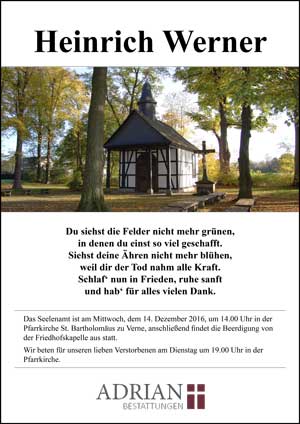 Foto von Heinrich Werner