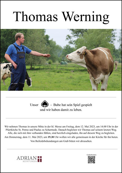 Bild für die Friedhofskapelle Scharmede